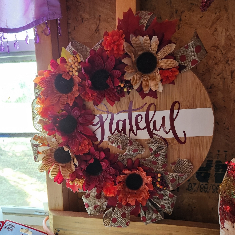 Autumn door decor